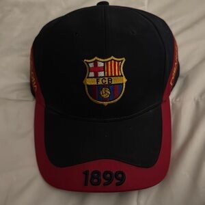 FCB Black and Red Cap